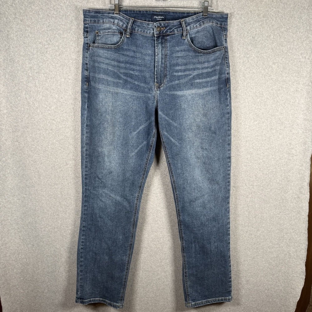 Flag And Anthem Jeans Mens 38 X 30 Nashville Straight Veneta Wash